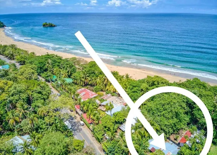 Oceanfront House With Ac, Fast Wifi At Cocles Beachbreak